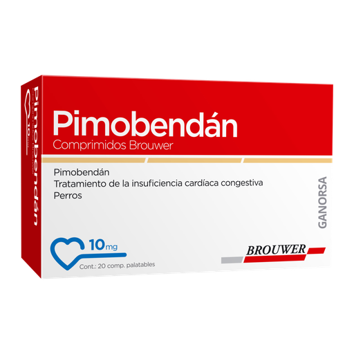 [2FA-0434] PIMOBENDAN BROUWER 10 MG BLISTER X 4 TAB