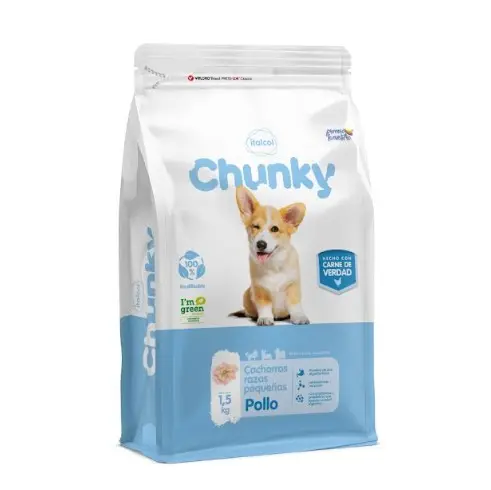 [1AL-0998] CHUNKY CACHORRO RAZAS PEQUEÑAS X 3  KG